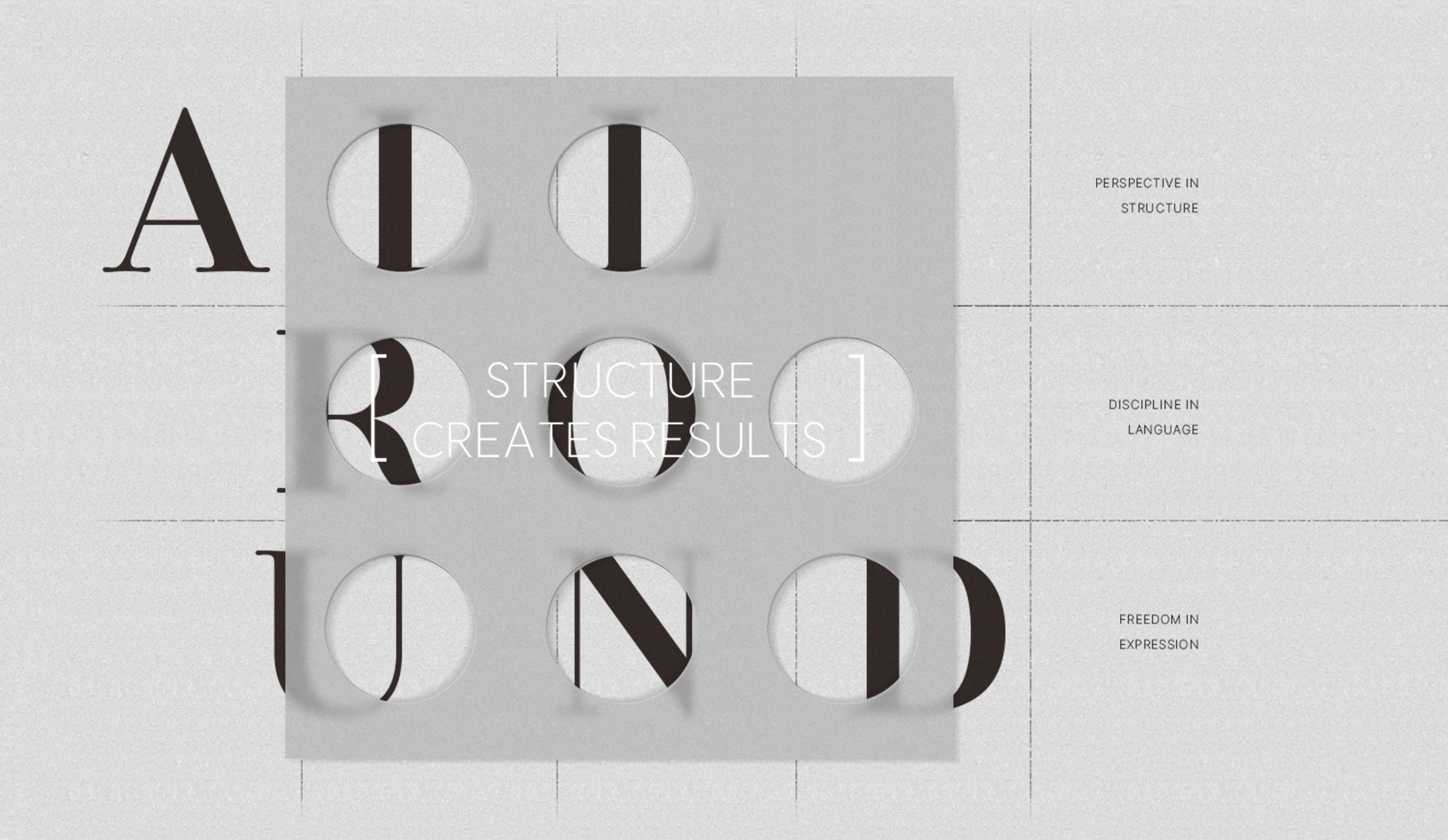 ALLROUND 메인 비주얼